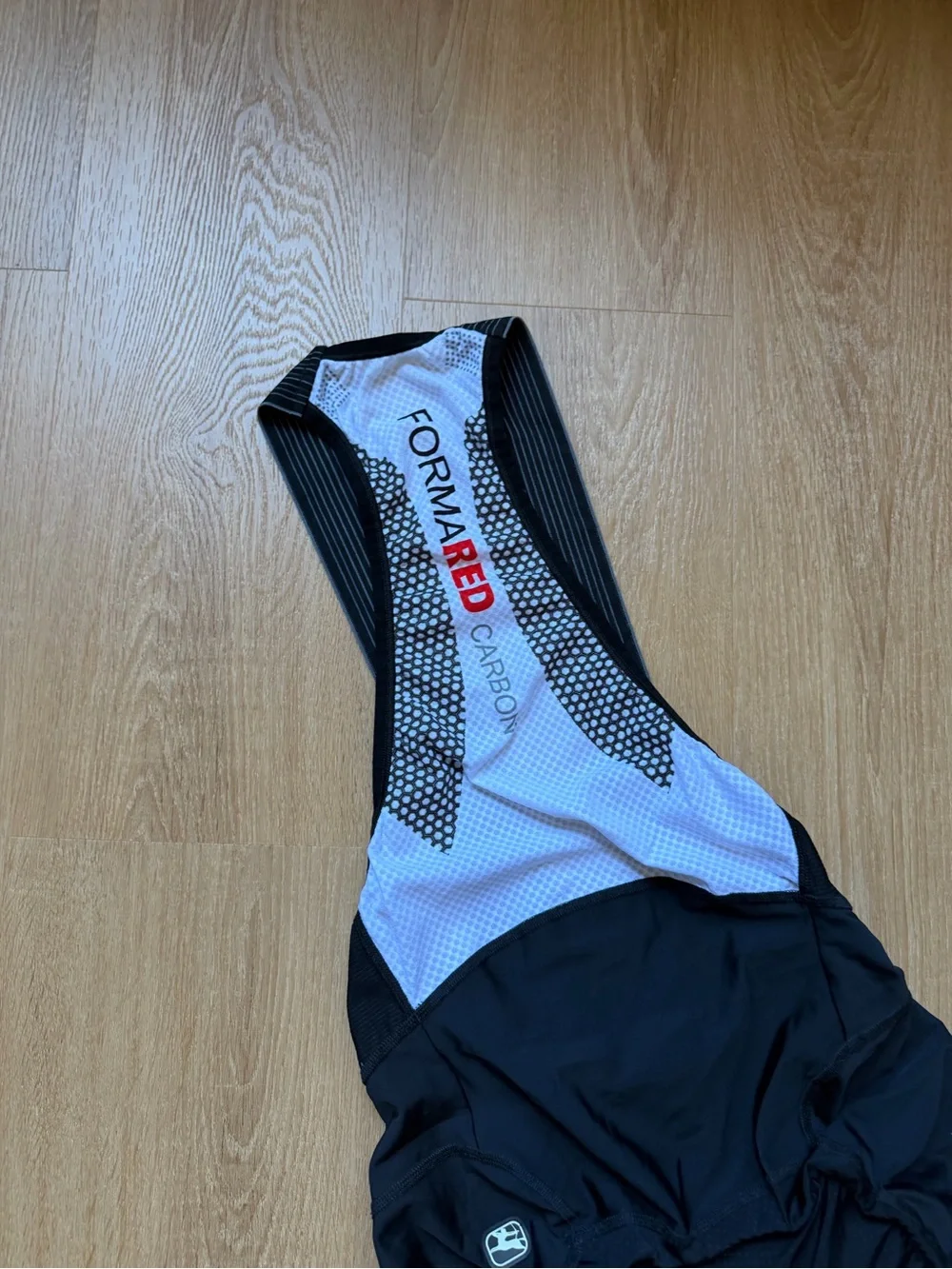 Giordana FR-C Pro Bib FORMA RED Carbon Black Cycling Shorts